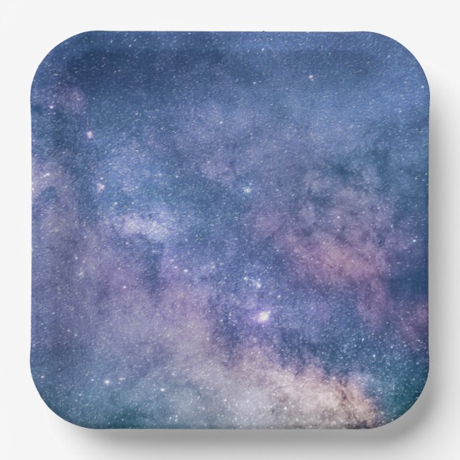 9" Square Paper Plate (Front)