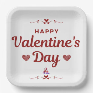 9" Square Paper Plate