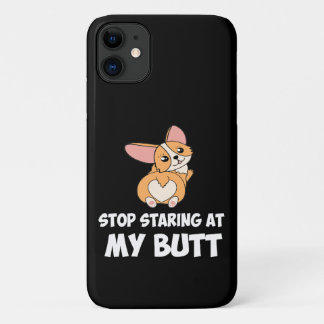 9 Stop Starting At My Butt Case-Mate iPhone Case