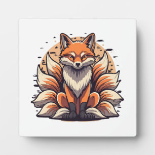 9 Tailed Fox Spirt Plaque