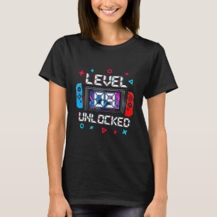9 Unlocked Gamer 9th Birthday Gift Video Game Boys T-Shirt