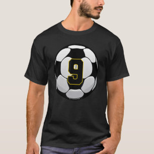 9 year old  Dabbing boy Soccer Player 9th birthday T-Shirt