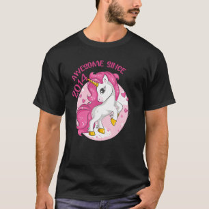 9 Year Old Gifts Girls Teens Funny Unicorn 9th Bir T-Shirt