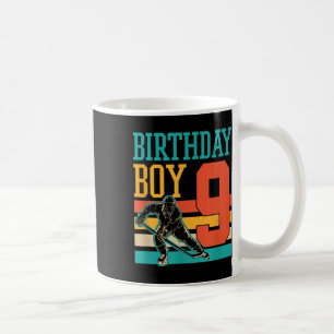 9 Year Old Ice Hockey Themed 9th Birthday Party Su Coffee Mug