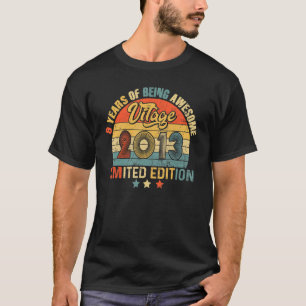 9 Year Old  Vintage 2013  9th Birthday 1 T-Shirt