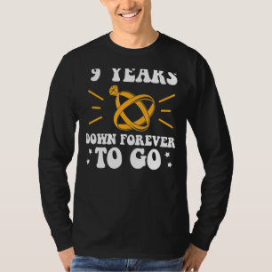 9 years down forever to go 9th wedding anniversary T-Shirt