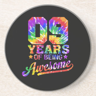 9 Years of Being Awesome 9th Birthday Gift Coaster