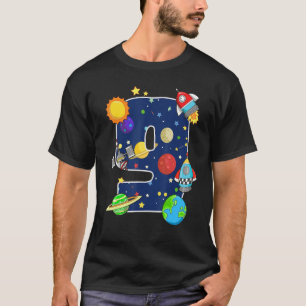 9 Years Old Birthday Boy  Astronaut 9th Birthday T-Shirt