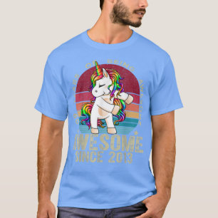 9 Years Old Unicorn Flossing 9th Birthday Girl Uni T-Shirt
