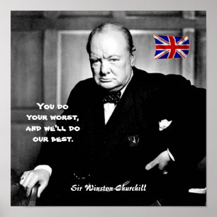 #9 - "You do your worst..." Poster