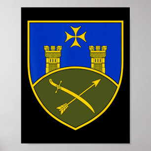 9th Army Corps (ukraine) Ukrainian Military  Poster