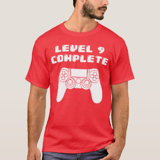 9th Birthday 9 Years Old Video Gaming Bday friend T-Shirt