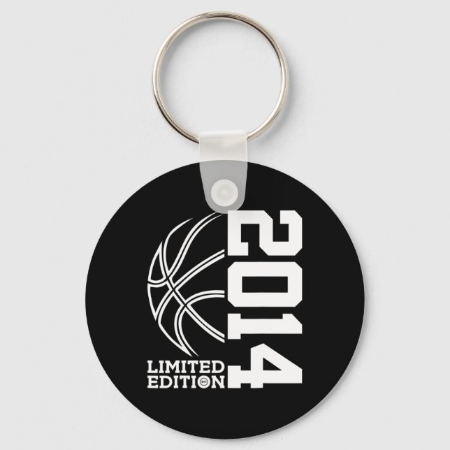 9th Birthday Basketball Limited Edition 2014 1 Key Ring (Front)