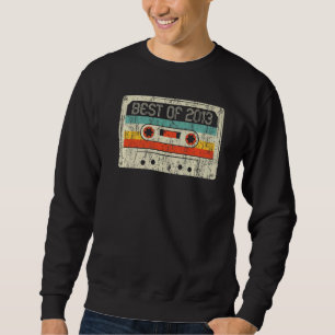 9th Birthday Best Of 2013 Cassette Tape 9 Years O Sweatshirt