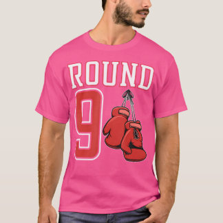 9Th Birthday Boxing Boy 9 Year Old Boxer Bday Part T-Shirt