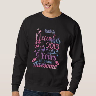 9th Birthday December 2013 For Girls 9 Years Old A Sweatshirt