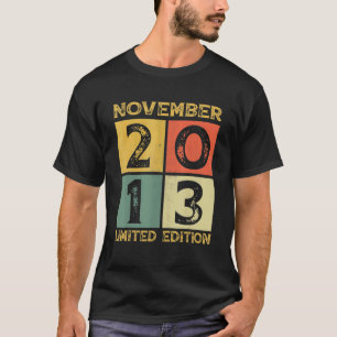 9th Birthday Decorations November 2013 9 Years Old T-Shirt