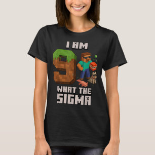 9th Birthday Funny Gamer Pixel 9 Bday Gamer Boys T-Shirt