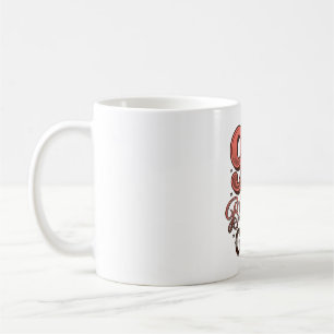 9th Birthday Girl Horse Floral Vintage Design Coffee Mug