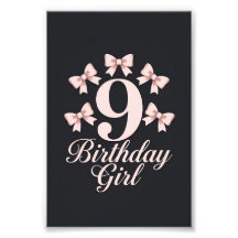 9th Birthday Girl