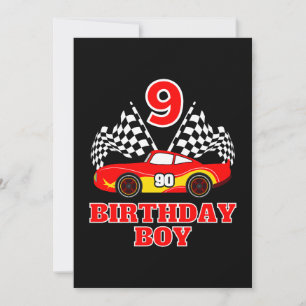 9th Birthday Invitation