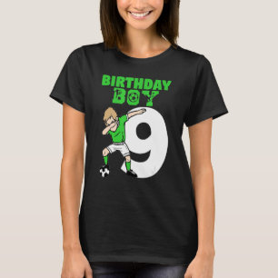 9th Birthday Soccer 9 Year Old Soccer Player Cost T-Shirt
