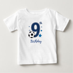 9th Birthday Soccer Toddler T-Shirt