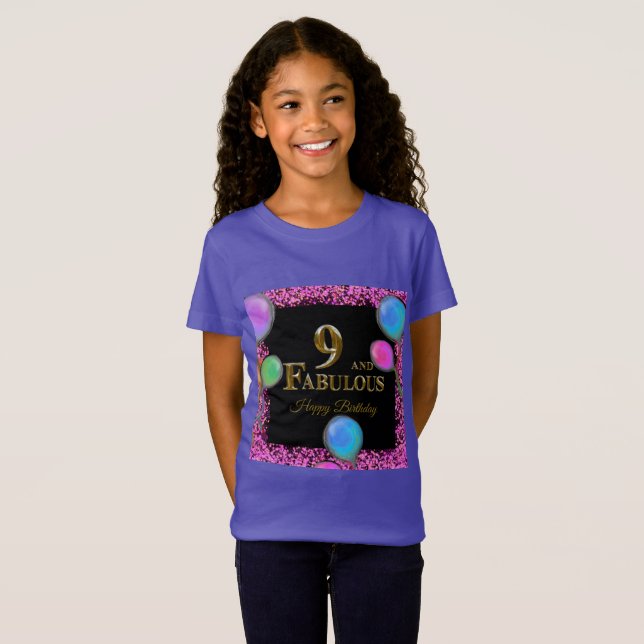 9th  Birthday  T-Shirt (Front Full)