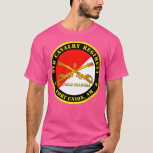 9th Cavalry Regiment Fort Union NM Buffalo Soldier T-Shirt