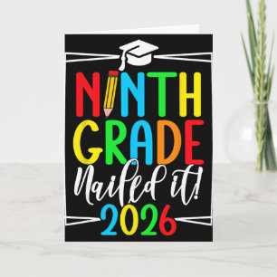 9th Grade 2026 Freshman Graduation _2 Card