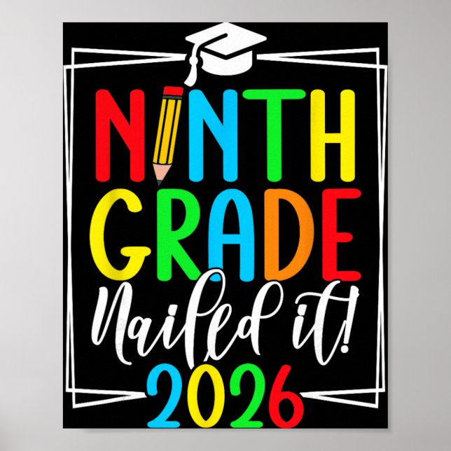 9th Grade 2026 Freshman Graduation _2  Poster (Front)