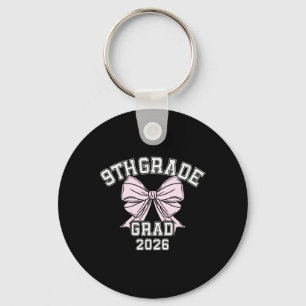 9th Grade Bow 2026 Freshman Graduation Key Ring