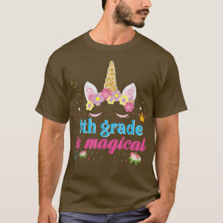 9th Grade Is Magical Unicorn Girl Back To School N T-Shirt
