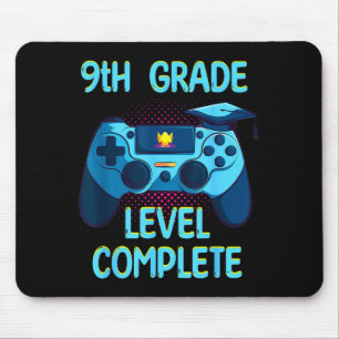 9th grade level complete last day of school funny mouse pad