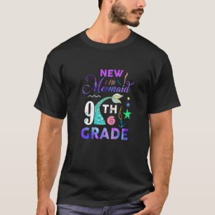 9th Grade Mermaid Cute Girls Princess Ninth Grade T-Shirt