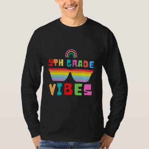 9th Grade Vibes Back To School Teacher & Student T-Shirt