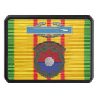 9th Inf Div River Raiders Patch & CIB Hitch Cover