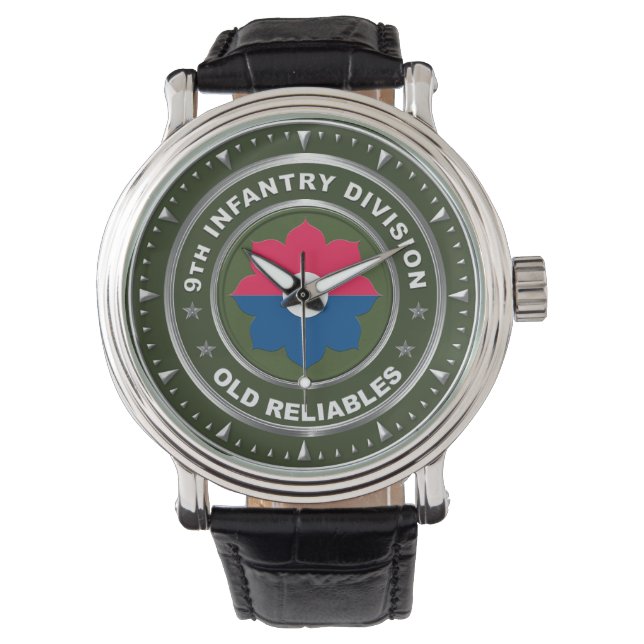 9th Infantry Division Keepsake Watch (Front)