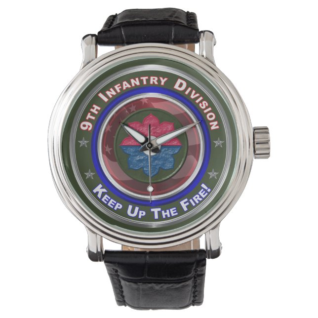 9th Infantry Division Keepsake Watch (Front)