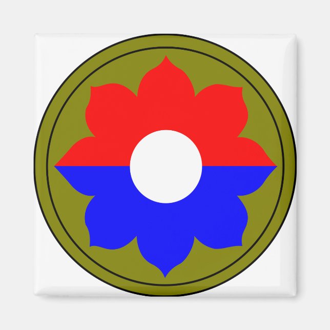 9th Infantry Division Magnet (Front)