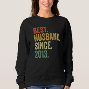 9th Wedding Aniversary For Him Best Husband Since Sweatshirt