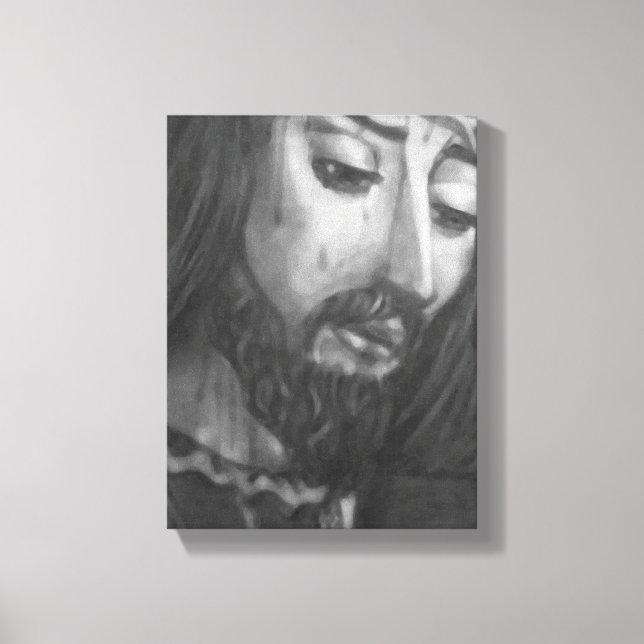 # 9x10 #Black Frame# Canvas Print (Front)