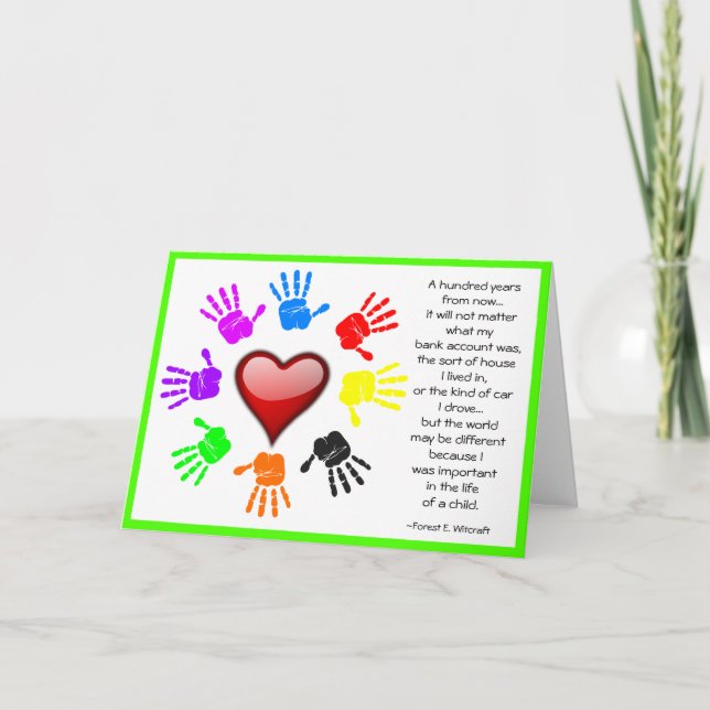 A0001.I Made a Difference.Card.2 Card (Front)