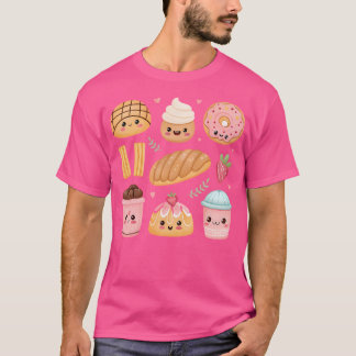 A0733 Smiling Concha Bun T-Shirt