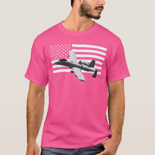 A10 A10 Thunderbolt Warthog Brrrt Shark mouth Pull T-Shirt