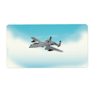 A10 Military Plane Illustration