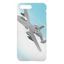A10 Military Plane Illustration