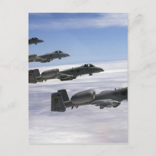A10 Thunderbolt II Postcard