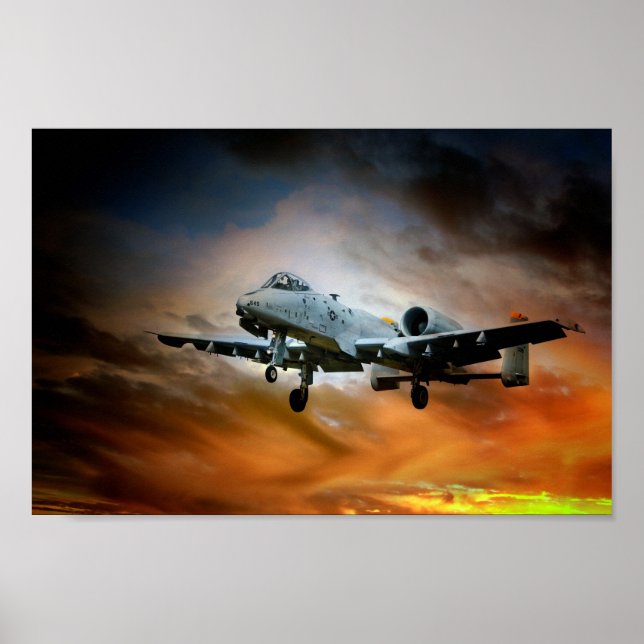 A10 Thunderbolt II Poster (Front)