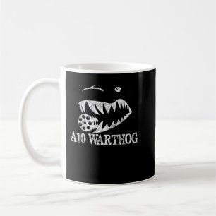 A10 Warthog Shark Mouth Military Coffee Mug